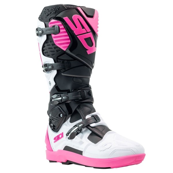 SIDI Sidi Crossfire 3 SRS CE Boots Black/White/Pink